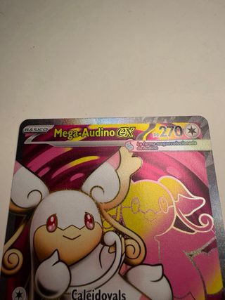 Carta Pokémon Mega Audino EX 253/217