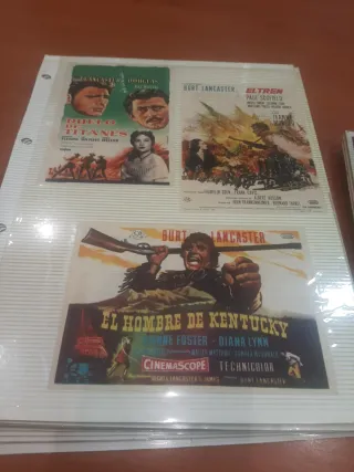 Lote de póster Películas Antiguas 15x10