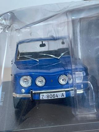 RENAULT 8 TS 1968 Matrícula Zaragoza 1:24 die-cast