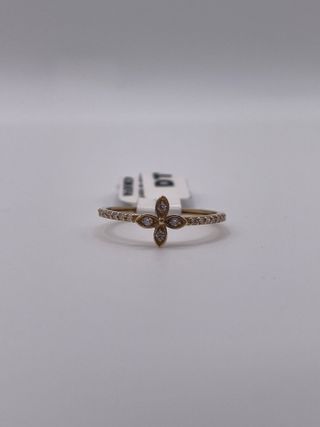 Anillo Oro 18K con Diamantes
