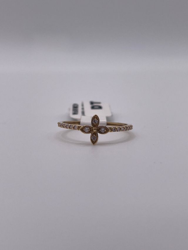 Anillo Oro 18K con Diamantes
