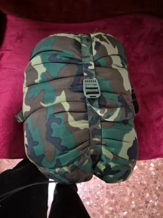 Saco de dormir militar camuflaje