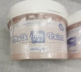 Pintura tiza rosa Titan Arts 250ml