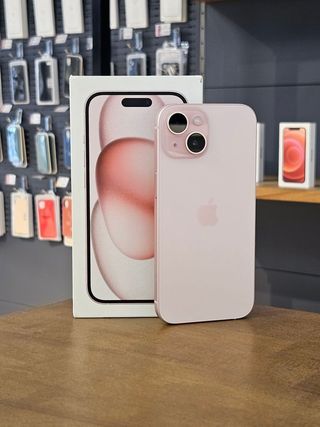 IPHONE 15 128GB ROSA BATTERIA 100%
