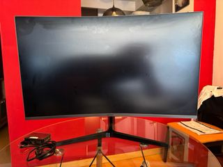 Monitor Curvo Nero