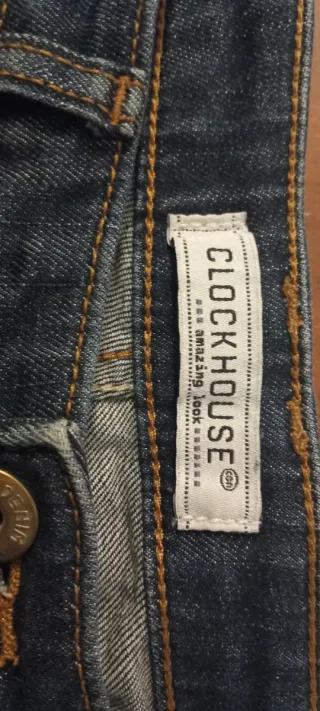 Pantalones cortos vaqueros Clockhouse azules