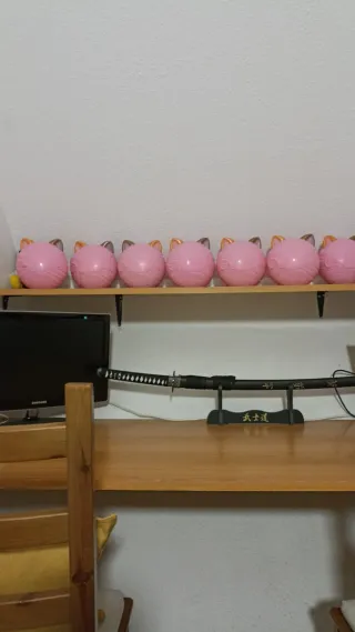 Colección gatos de peluche en huevos serie 2.