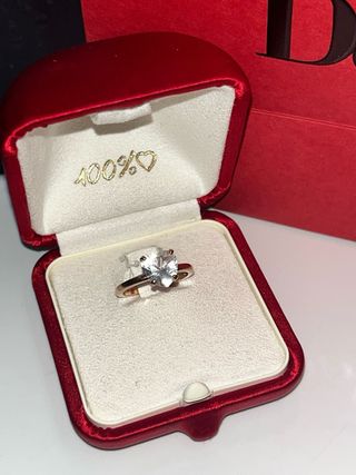 Anello Dodo 100% Amore Oro Bianco