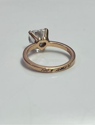 Anello Dodo 100% Amore Oro Bianco