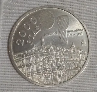 Moneda 2000 Pesetas Plata 1994