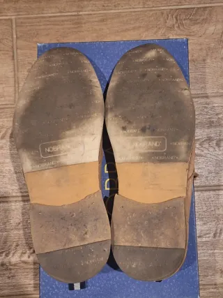 Zapatos Vestir Nobrand Hombre Beige