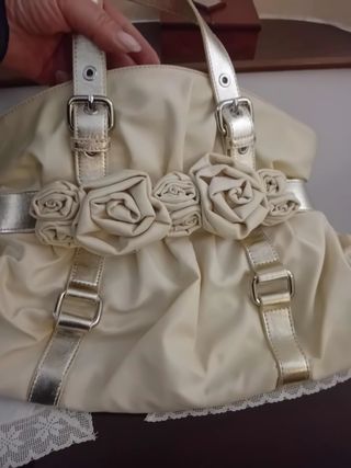 Borsa Braccialini Beige Oro