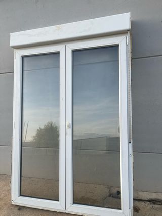 Puerta Balconera PVC Blanca