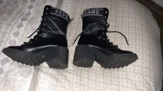 Botas plataforma Pepe Jeans Talla 38 poco uso.ver