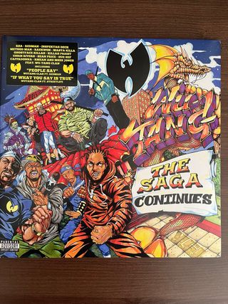 Wu-Tang Clan The Saga Continues LP de segunda mano por 100 EUR en