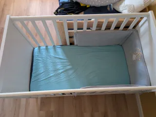 Cuna Ikea Sundvik Blanca