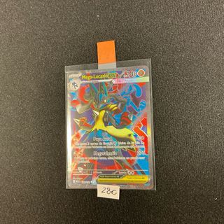 Carta Pokémon Mega-Lucario EX 340 HP