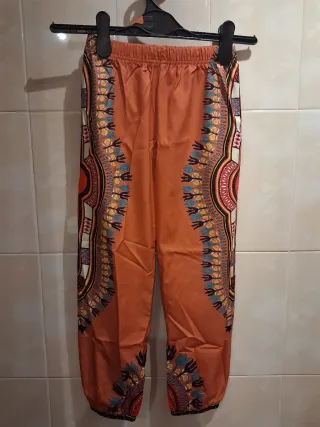 Disfraz Dashiki Infantil Naranja talla 7 años