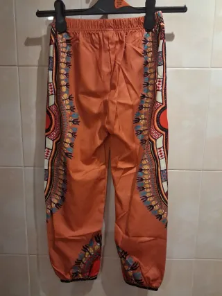 Disfraz Dashiki Infantil Naranja talla 7 años