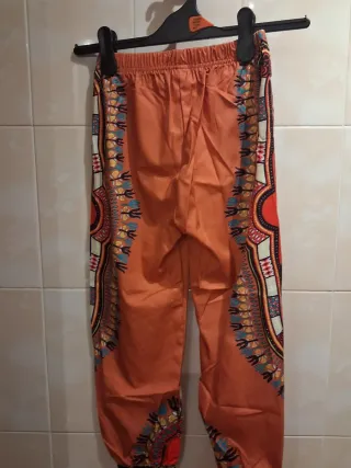 Disfraz Dashiki Infantil Naranja talla 7 años