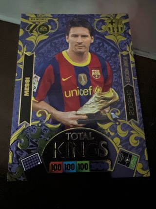 Lote 3 Cromos Messi Total Kings Panini