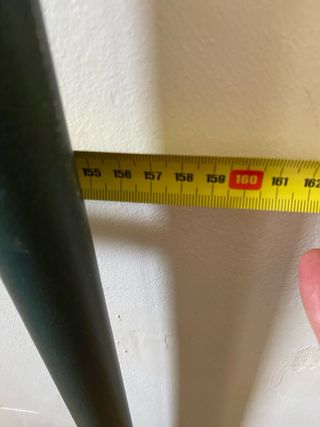 Cabezal cama forja verde 150cm