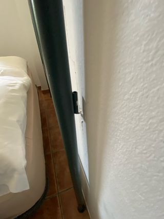 Cabezal cama forja verde 150cm