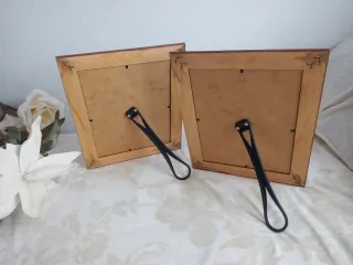 Pack 2 Marcos Madera y Cristal