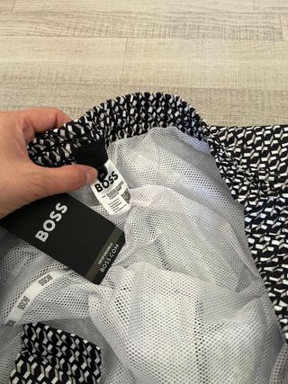 Bañadores Boss Negro y Blanco