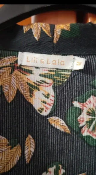 Camisa cruzada estampada