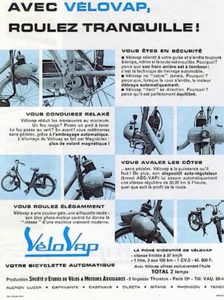 Velo Vap Mosquito Velo Solex