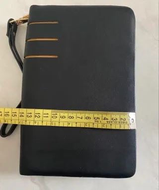 Borsello a mano nero in pelle Fiorentina