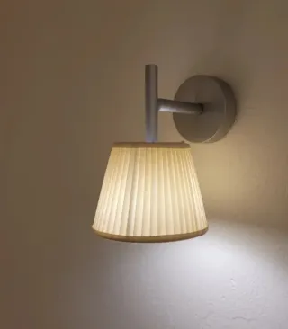 Coppia Applique Flos Vetro Bianco