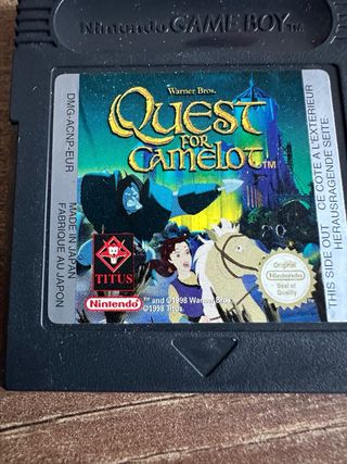 Quest for Camelot Game Boy Nintendo