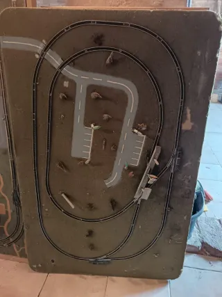 Maqueta antigua de tren