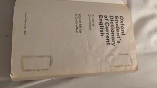 Oxford Student's Dictionary