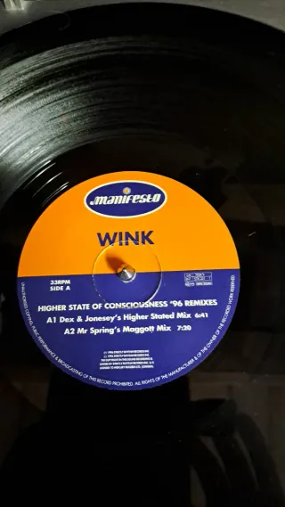 Wink - Higher State of Consciousness '96 Remixes V