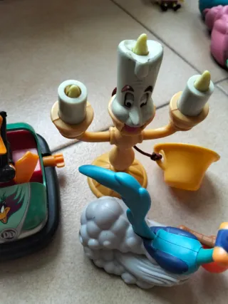 Lumiere e Daffy Duck in auto scontro