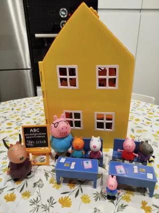 Casa y Colegio Peppa Pig
