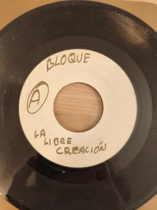 LOTE 8 SINGLES BLOQUE ROCK PROGRESIVO PROMO TEST