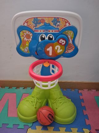 Canasta Baloncesto Chicco Elefante Bebé