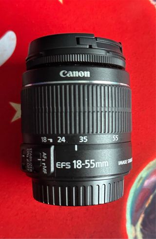 Canon EOS 1300D + 18-55mm + mochila