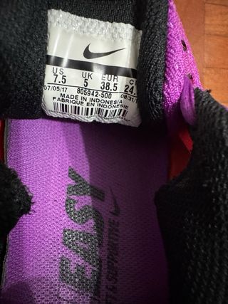 Zapatillas Nike Tailwind 3 Mujer Morado