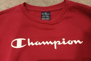 Sudadera Champion Roja Talla 13-14 años