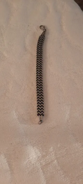 Pulsera de Acero Plateada