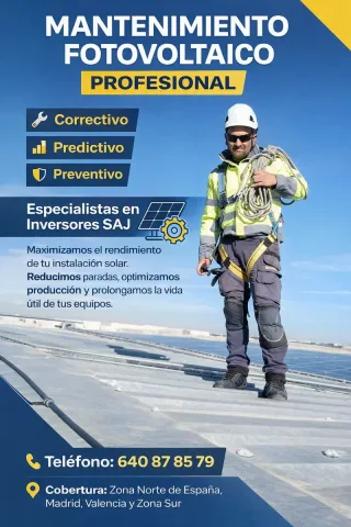 Servicio técnico placas solares