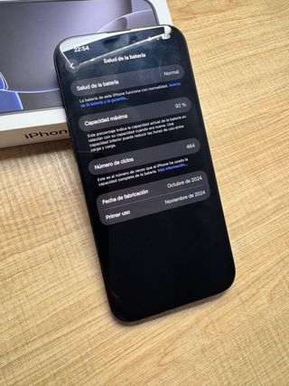 iPhone 16 Pro Max 256GB Negro Black Titanium