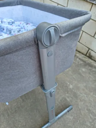 Minicuna colecho iBaby gris