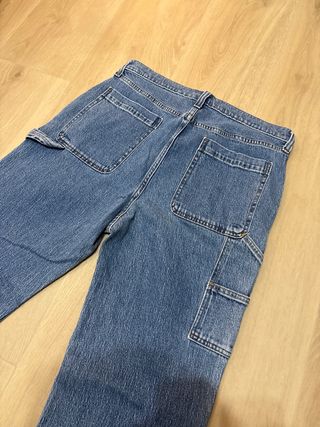 Pantalón vaquero azul Hollister