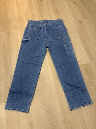 Pantalón vaquero azul Hollister